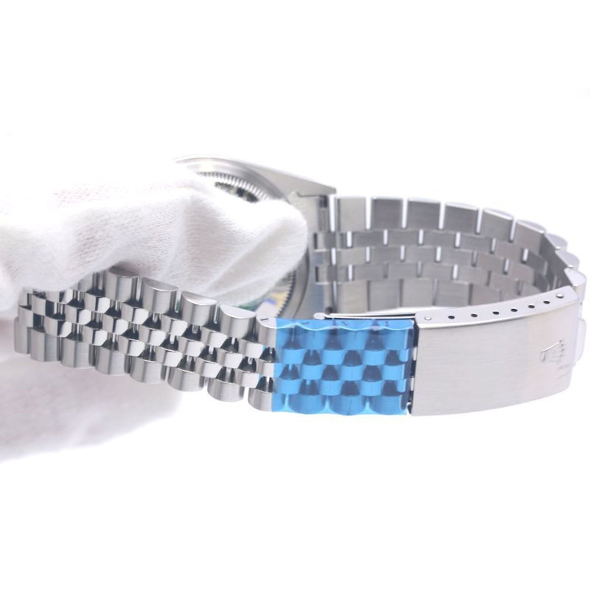 Pre-Owned ROLEX Datejust 10P Diamond 16234G Men's Watch 18K White Gold x Stainless Steel 40300