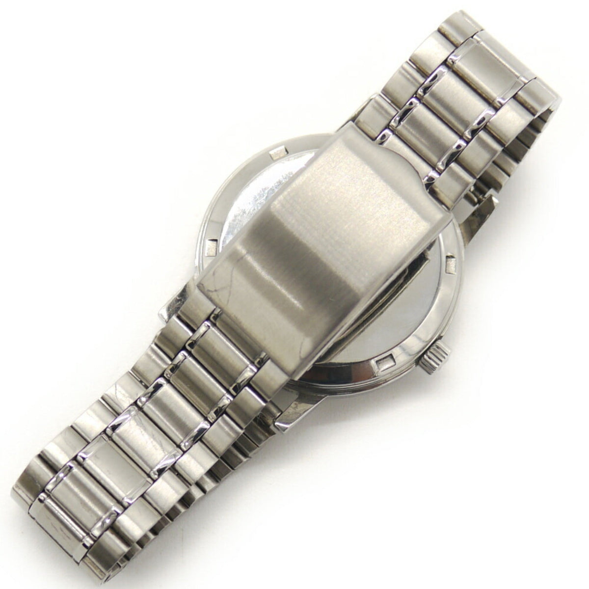 Pre-Owned OMEGA Seamaster manual winding watch silver dial (Fair)
