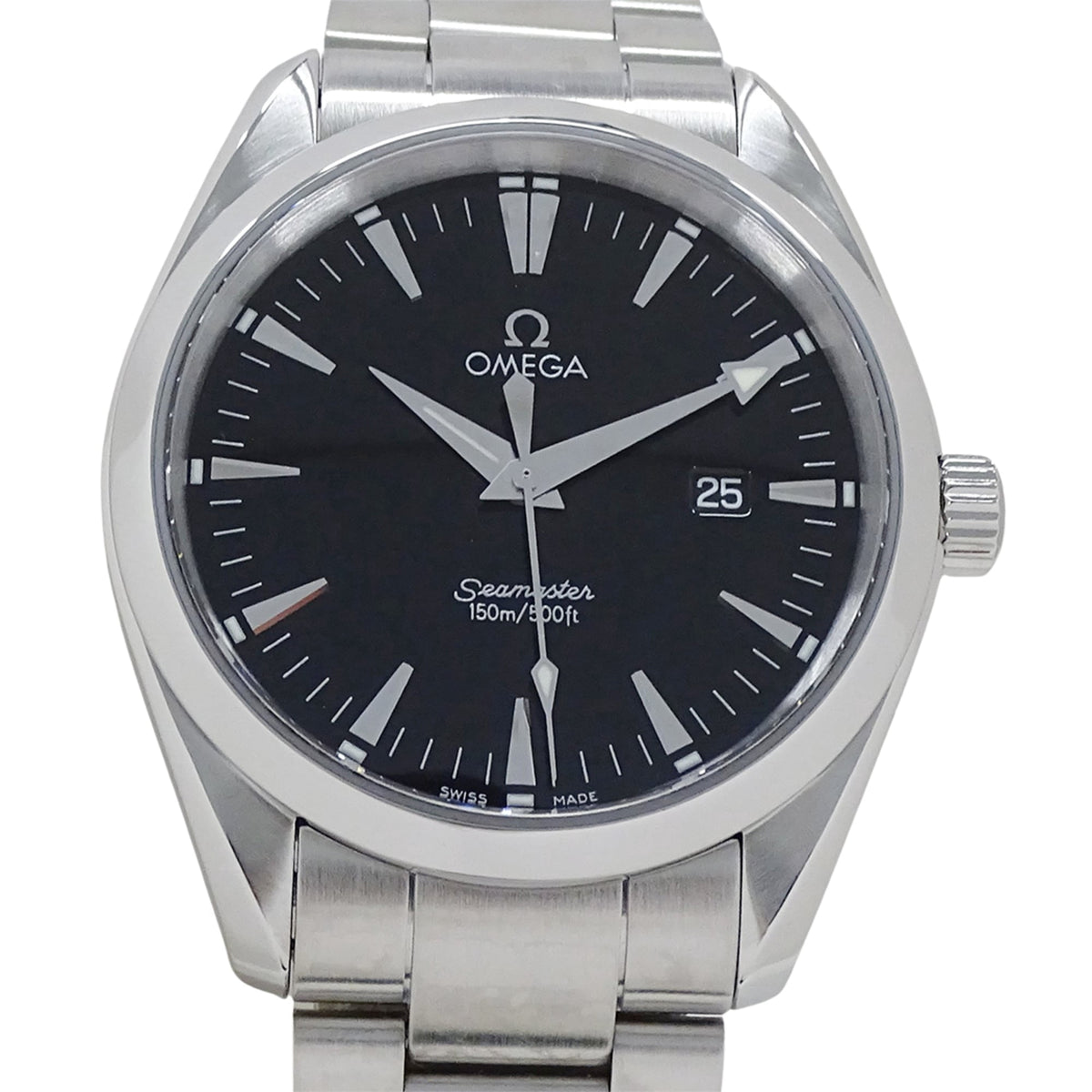 Pre-Owned Omega Seamaster Aqua Terra 2517.50 Men's Watch, Brand Name, Date, Quartz, Stainless...