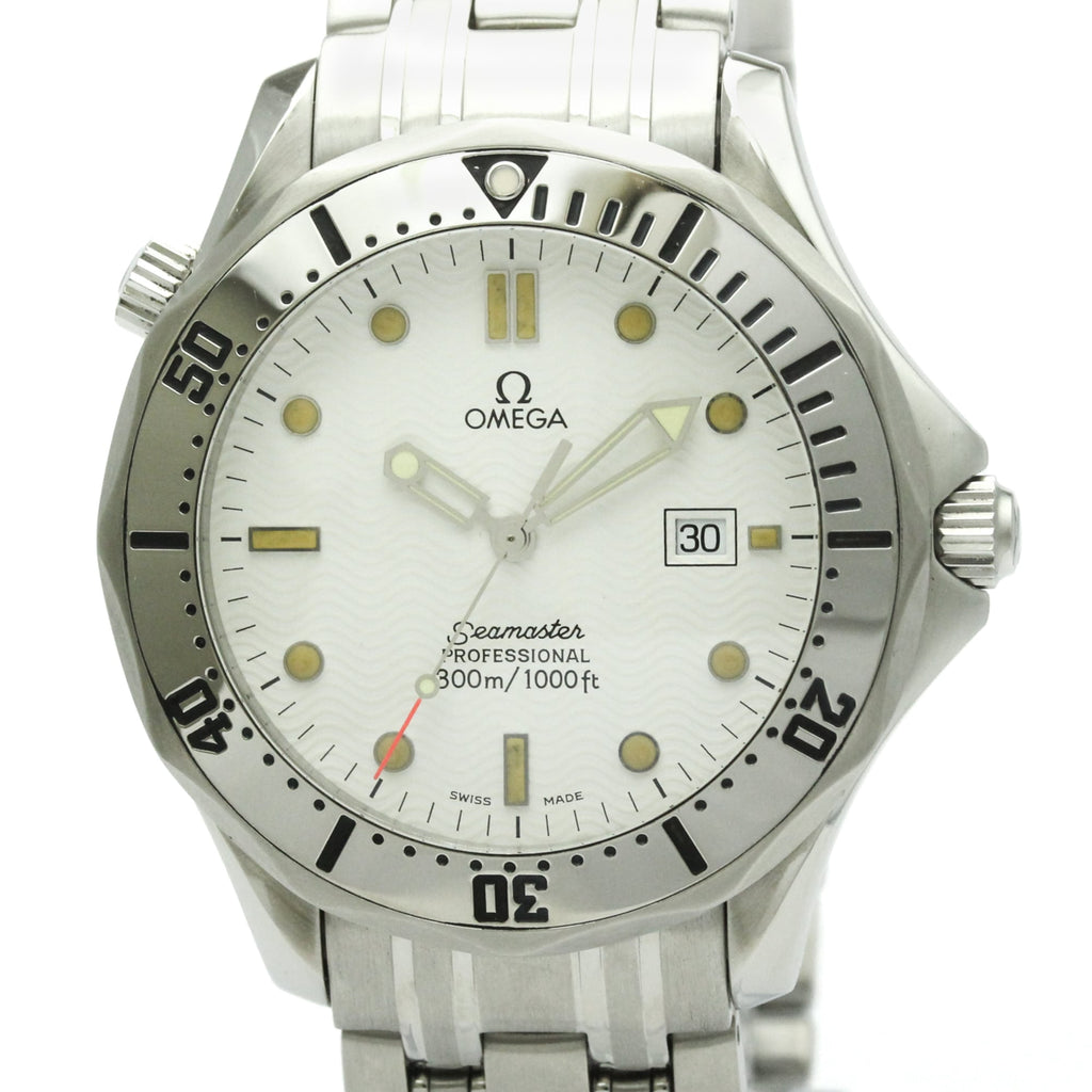 Pre-Owned OMEGA Seamaster Professional 300M Quartz Mens Watch 2542.20 Polished