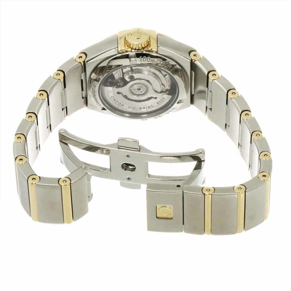 Pre-Owned Omega Constellation Co-Axial Combination 123 25 27 20 05 001 Ladies' Watch, Diamond...