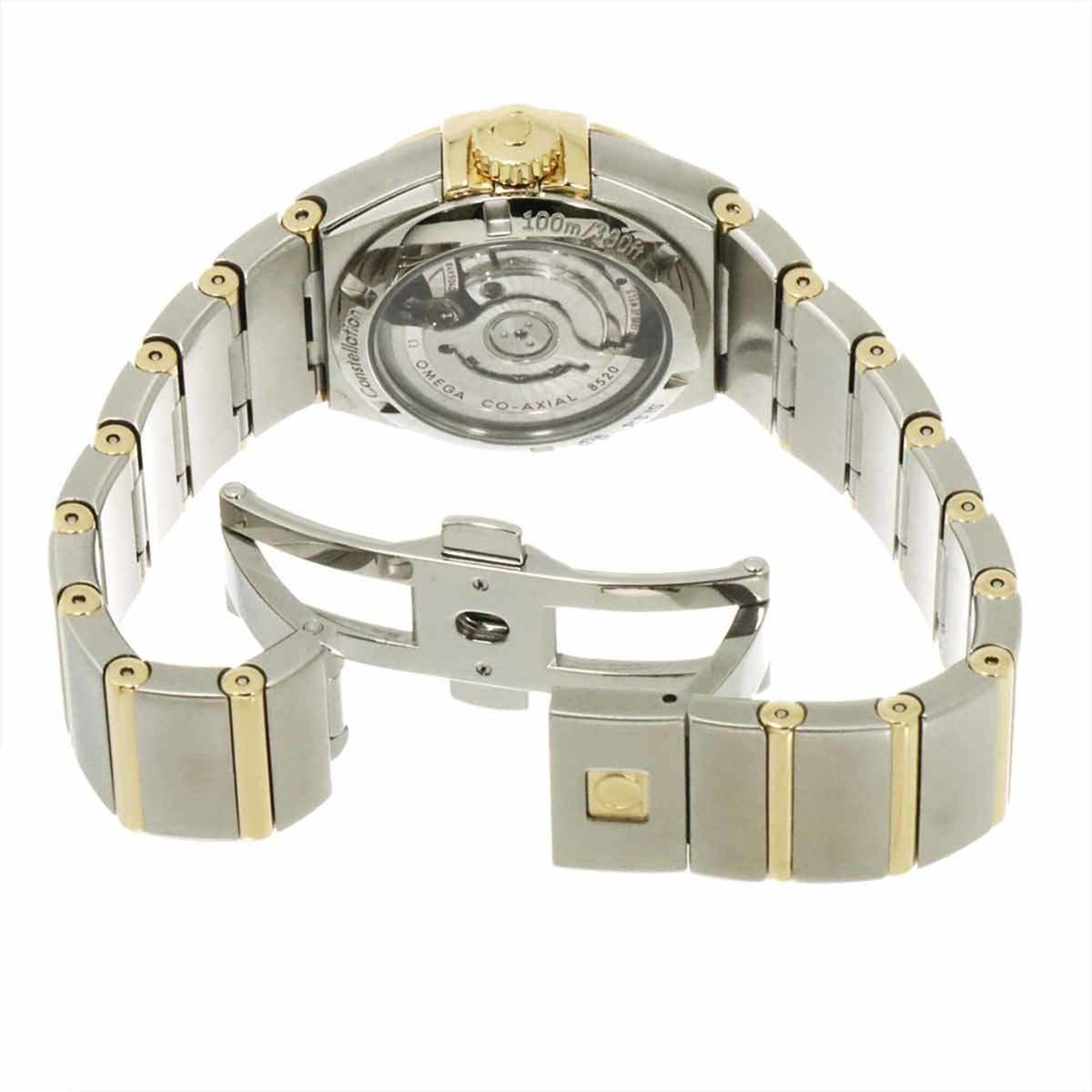 Pre-Owned Omega Constellation Co-Axial Combination 123 25 27 20 05 001 Ladies' Watch, Diamond...