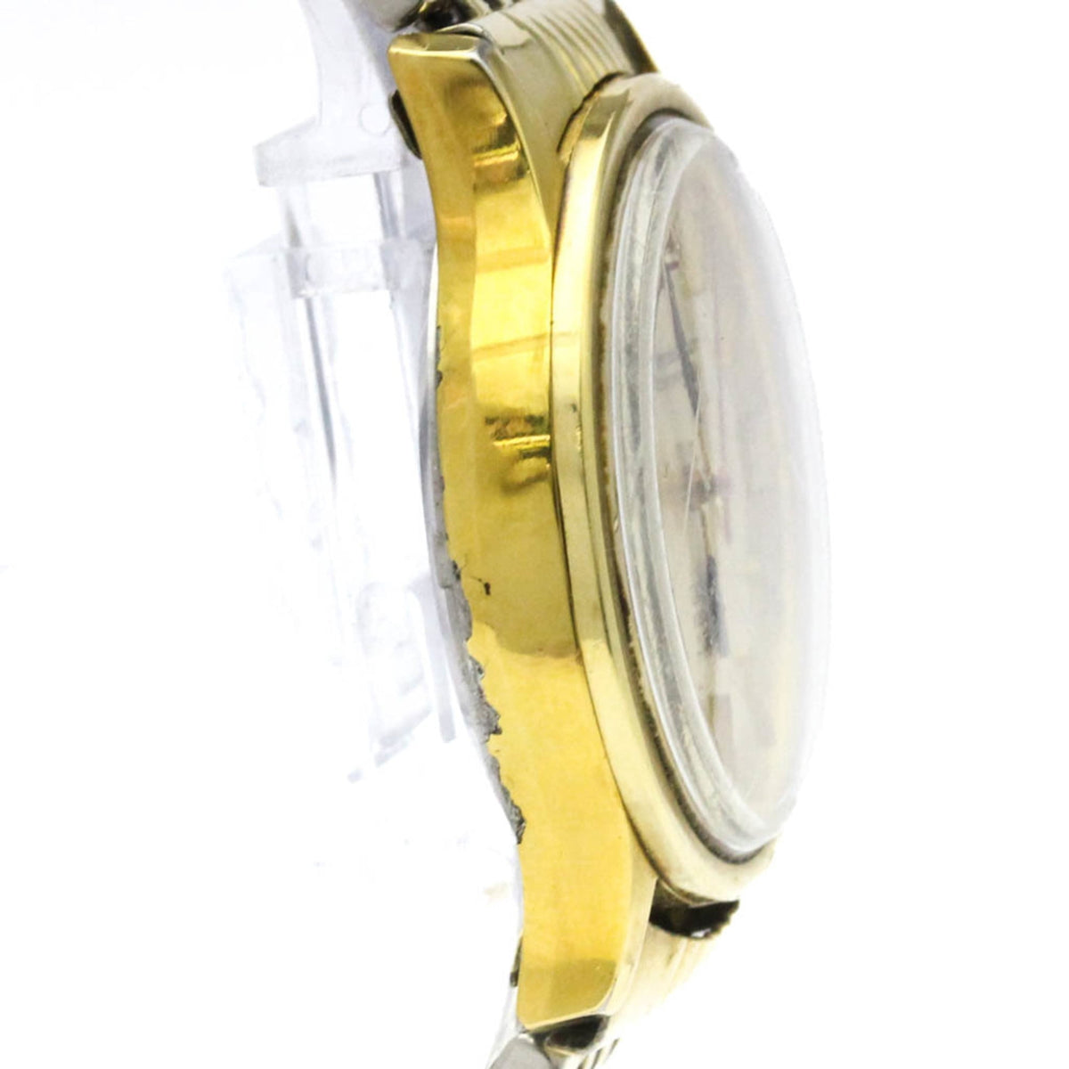 Pre-Owned OMEGA Constellation Electronic f300Hz Gold Plated Quartz Watch 198.0003