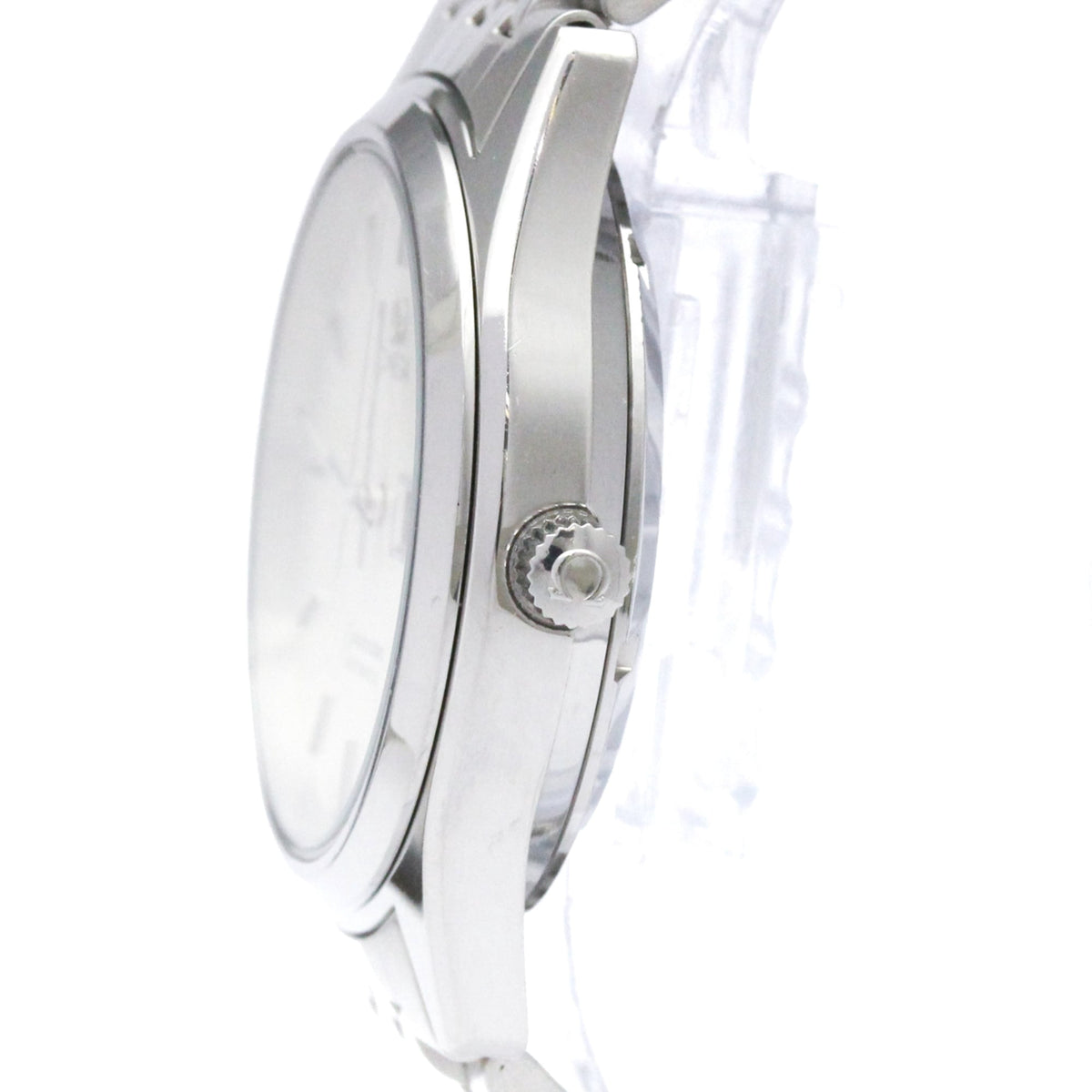 Pre-Owned Polished OMEGA Seamaster Day Date Cal 1020 Steel Mens Watch 166.0279 Vintage