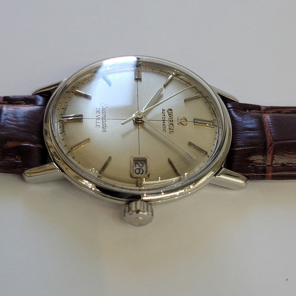 Pre-Owned Omega Seamaster DeVille 166.020 35mm Mens 1960s Vintage Automatic w Date RA722B