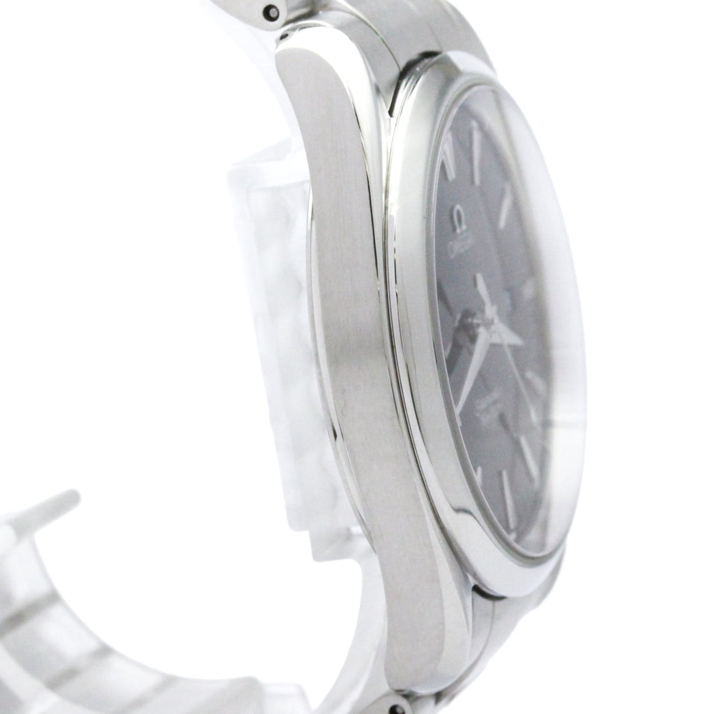 Pre-Owned OMEGA Seamaster Aqua Terra Steel Quartz Mens Watch 2517.50 Polished