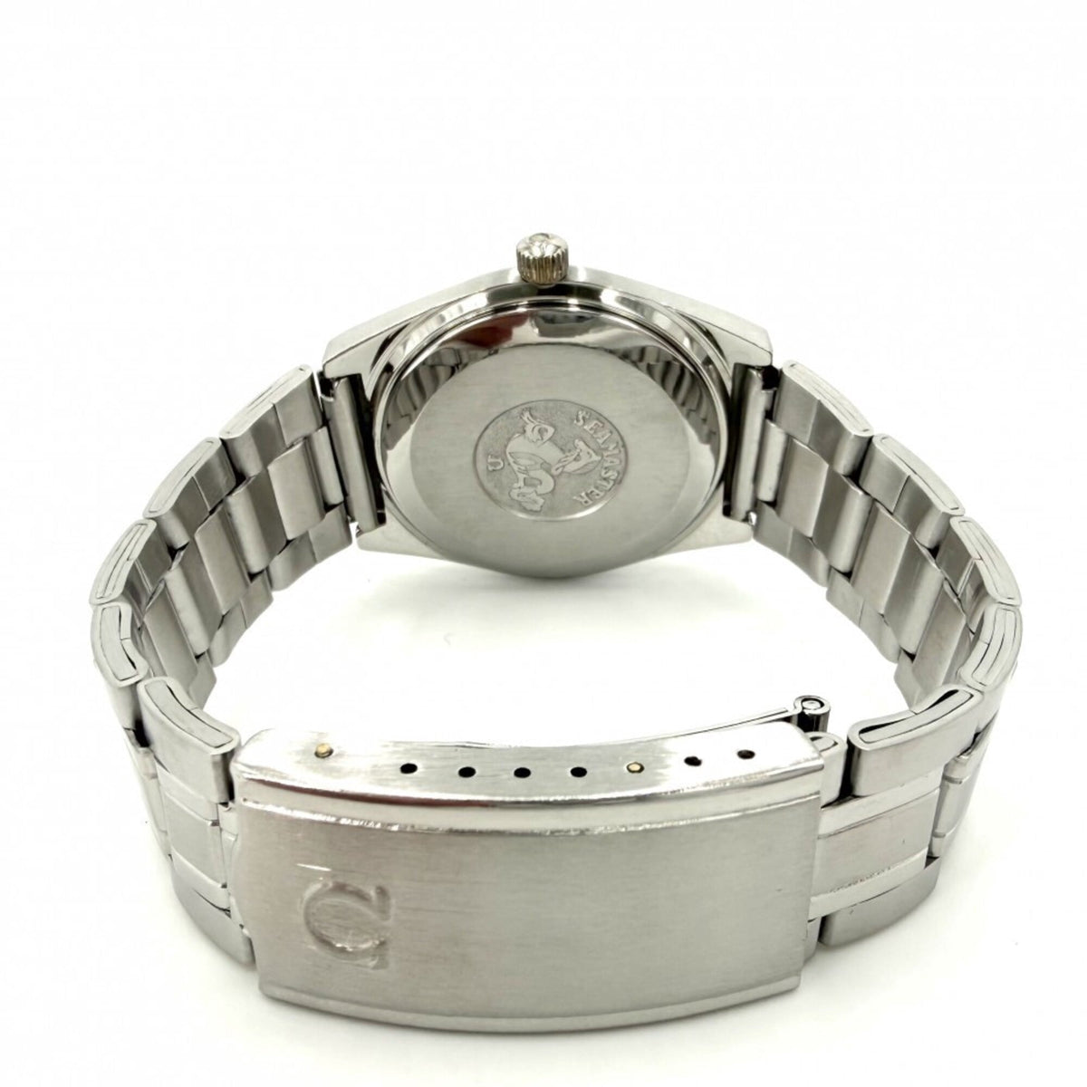 Pre-Owned Omega Seamaster Cal. 1022 Day-Date Automatic Watch for Men, Blue Dial, OMEGA 166.021,...