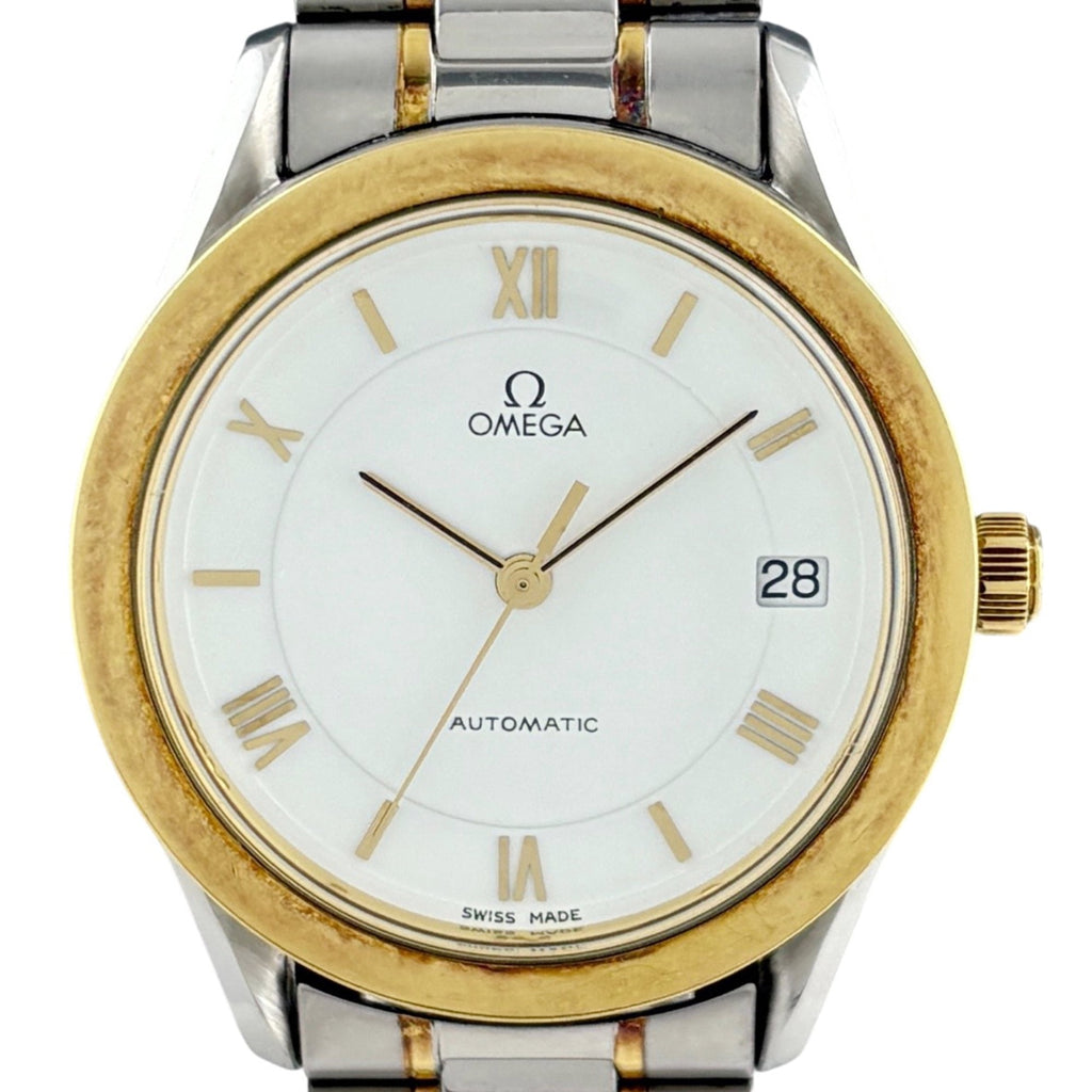 Pre-Owned Omega Classic Heritage 166.0285 Watch, Stainless Steel & Yellow Gold, Automatic,...
