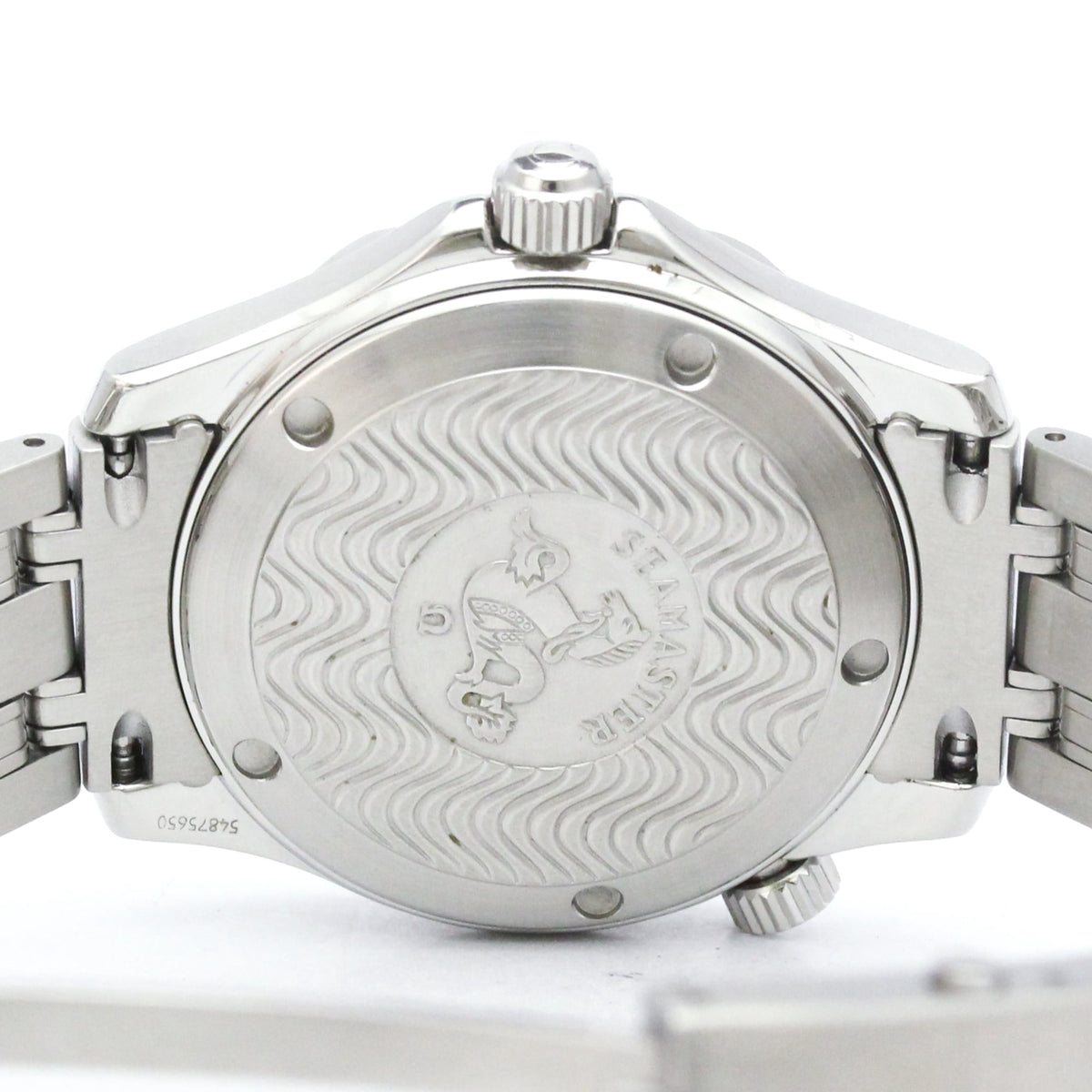 Pre-Owned OMEGA Seamaster Professional 300M Steel Mid Size Watch 2562.80 Polished