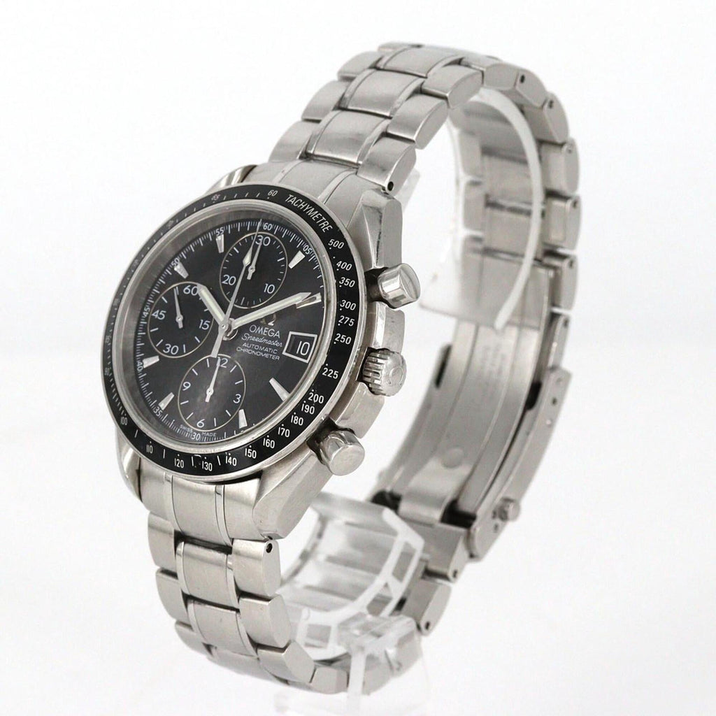 Pre-Owned Omega Speedmaster Date 3210.50 Stainless Steel Automatic Watch