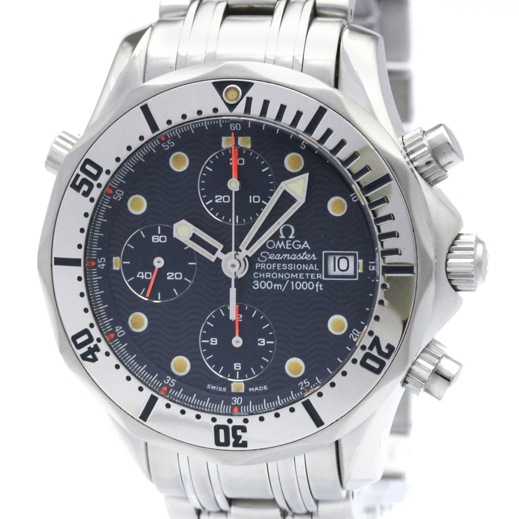 Pre-Owned OMEGA Seamaster Professional 300M Chronograph Watch 2598.80 Polished
