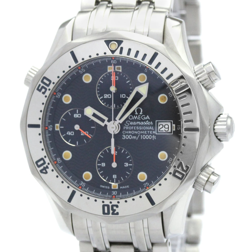 Pre-Owned OMEGA Seamaster Professional 300M Chronograph Watch 2598.80 Polished