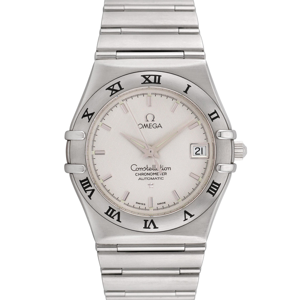 Pre-Owned Omega Men's Constellation 35.5mm Stainless Steel Wristwatch