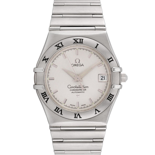 Pre-Owned Omega Men's Constellation 35.5mm Stainless Steel Wristwatch
