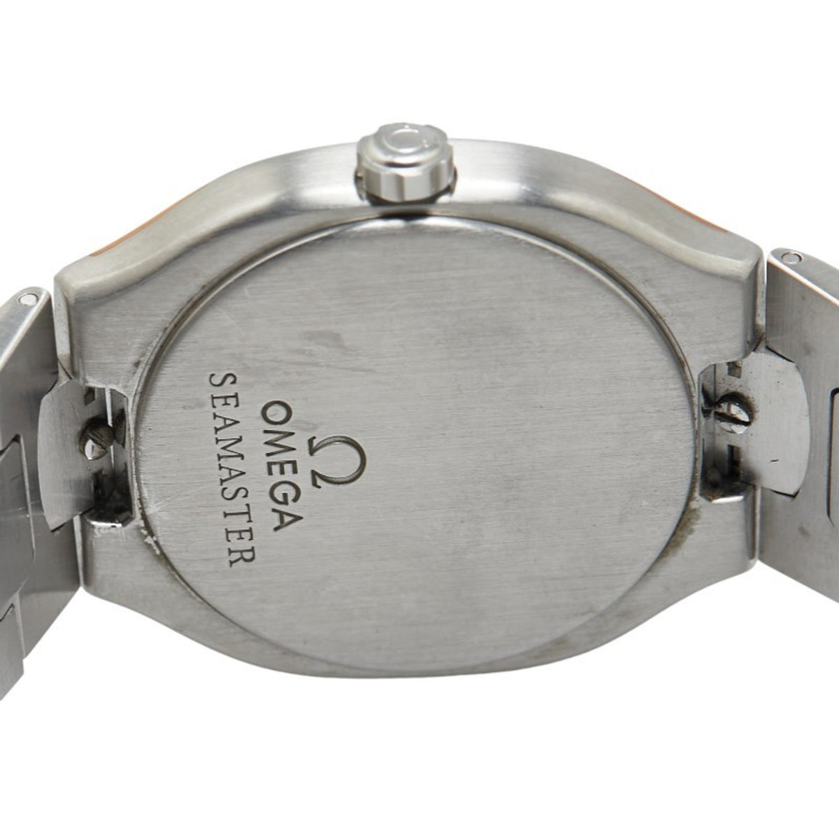 Pre-Owned OMEGA Seamaster Polaris Watch Quartz Grey Dial Stainless Steel Men's (Good)
