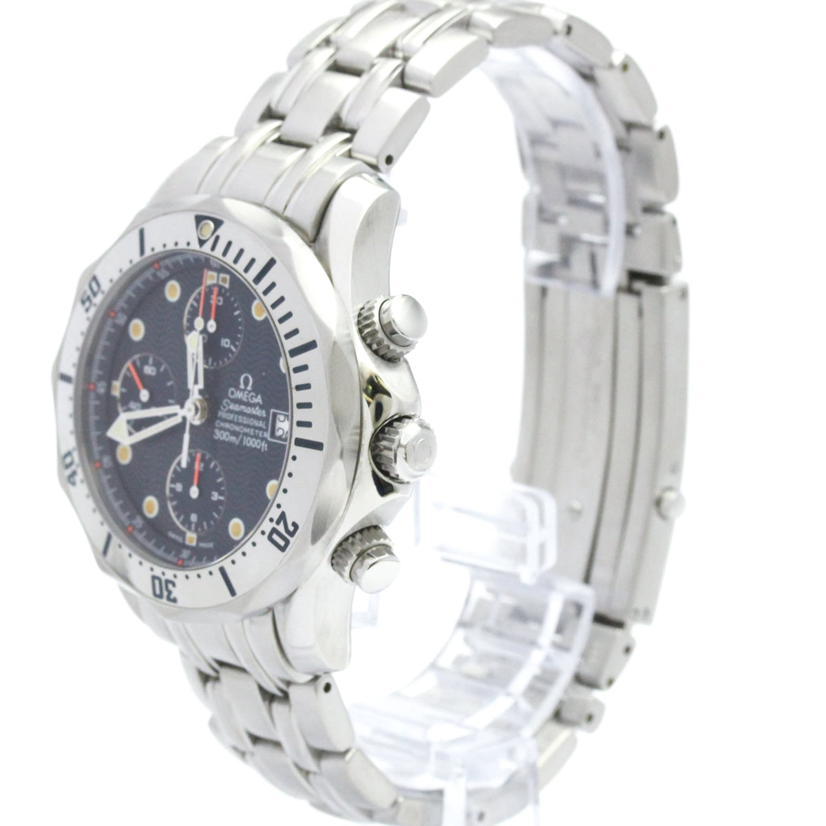 Pre-Owned OMEGA Seamaster Professional 300M Chronograph Watch 2598.80 Polished