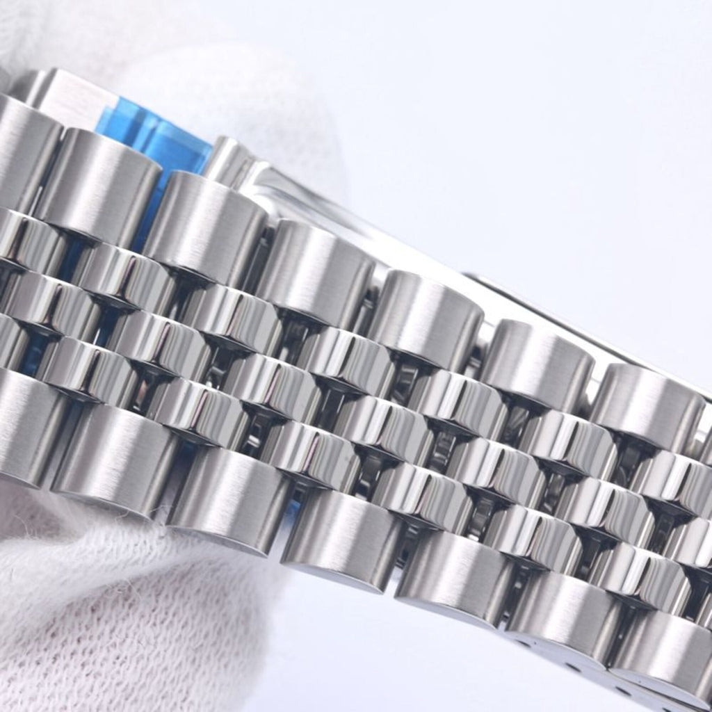 Pre-Owned ROLEX Datejust 10P Diamond 16234G Men's Watch 18K White Gold x Stainless Steel 40300