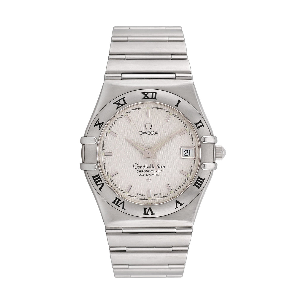 Pre-Owned Omega Men's Constellation 35.5mm Stainless Steel Wristwatch