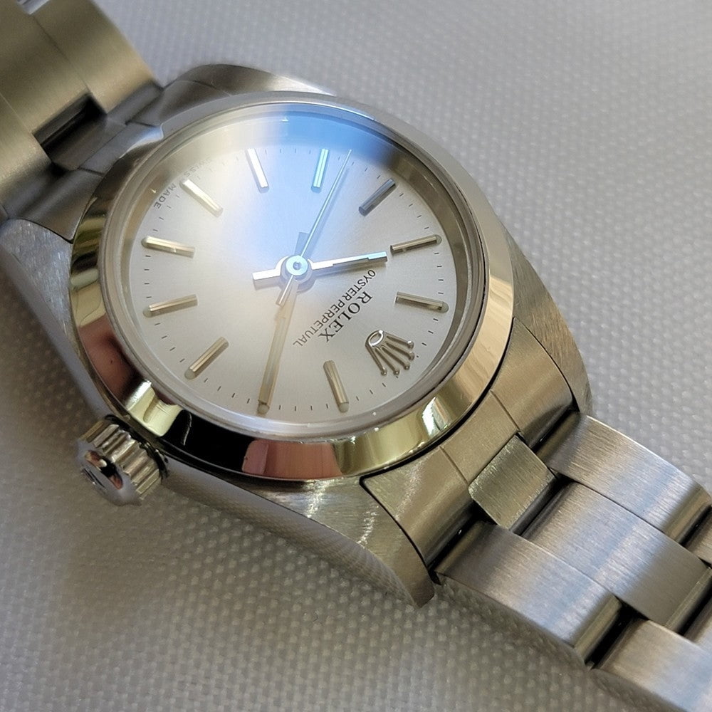 Pre-Owned Rolex Oyster perpetual Ref 76080 SS Ladies Automatic 26mm circa 2000s RA734