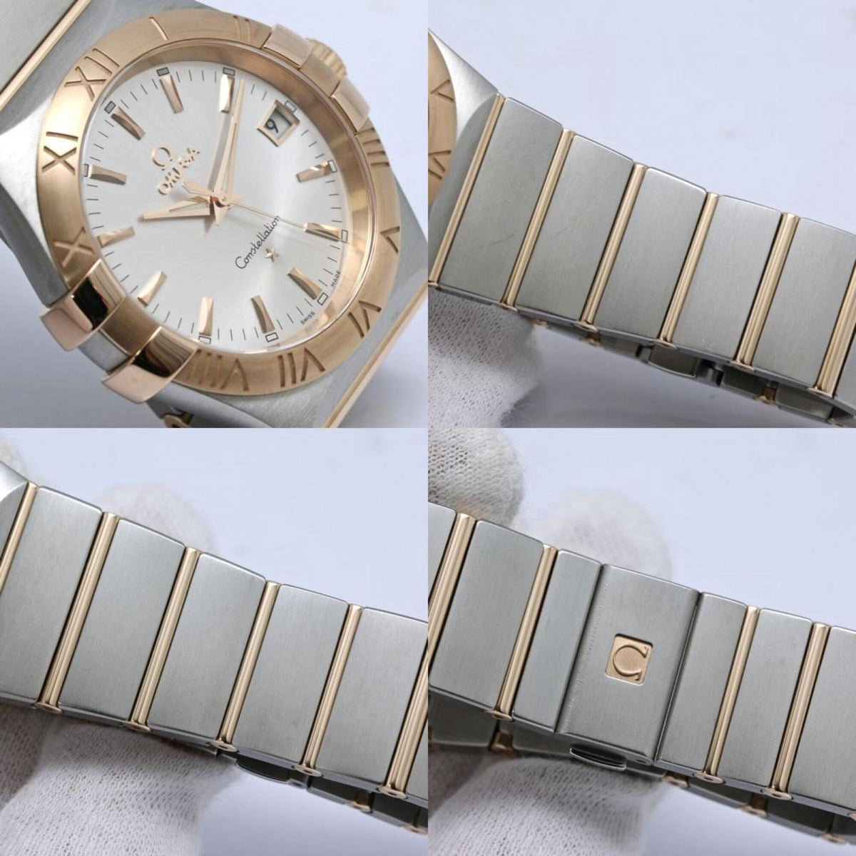 Pre-Owned OMEGA Constellation Co-Axial Chronometer 123.20.35.60.02.001 Men's Watch, Stainless...