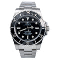 Pre-Owned Rolex Submariner 40MM 114060 Black Dial Black Ceramic Bezel Stainless Steel Oyster Bracelet