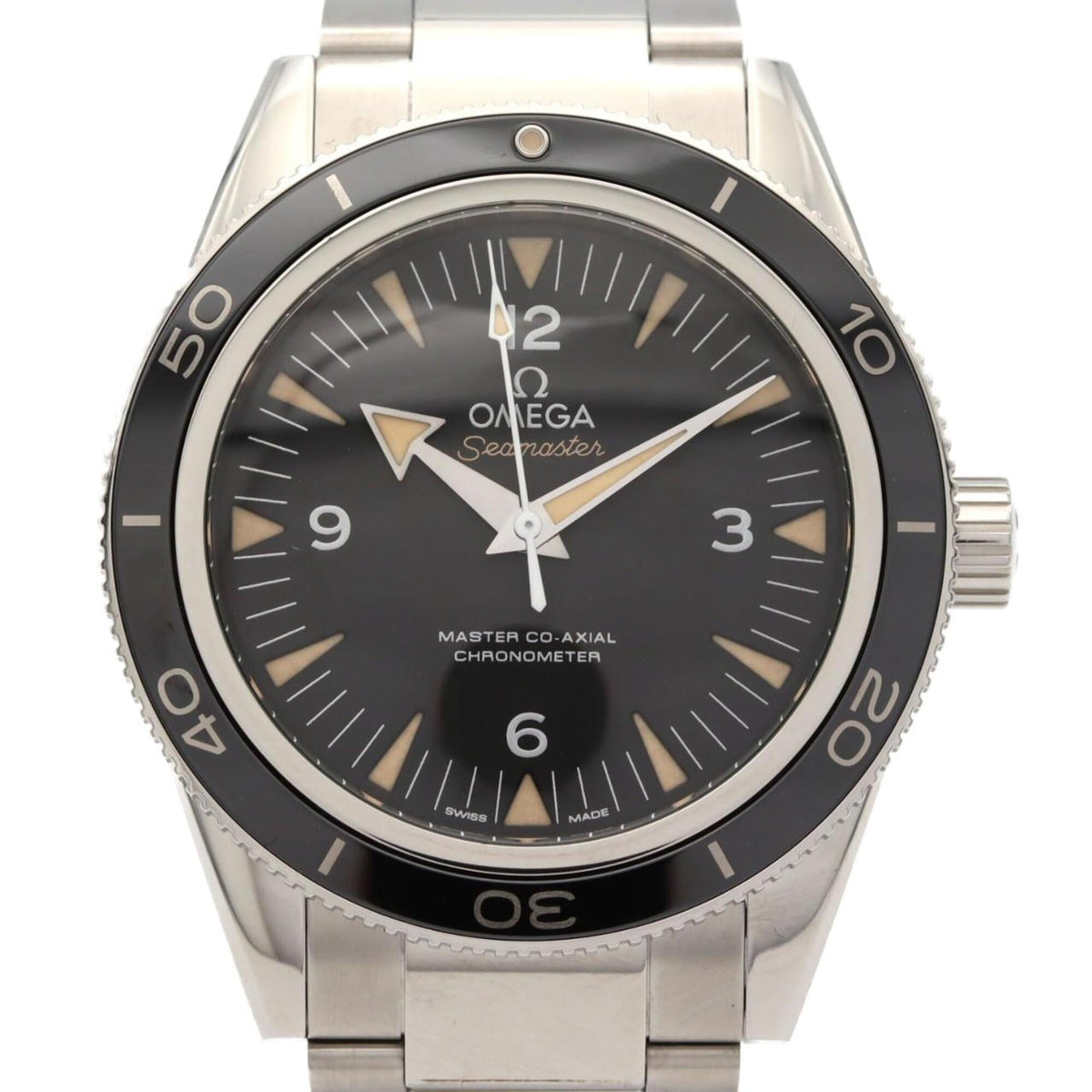 Pre-Owned Omega Seamaster 300 233.30.41.21.01.001 Stainless Steel Automatic Watch