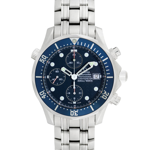 Pre-Owned Omega Men's Seamaster 41mm Stainless Steel Wristwatch