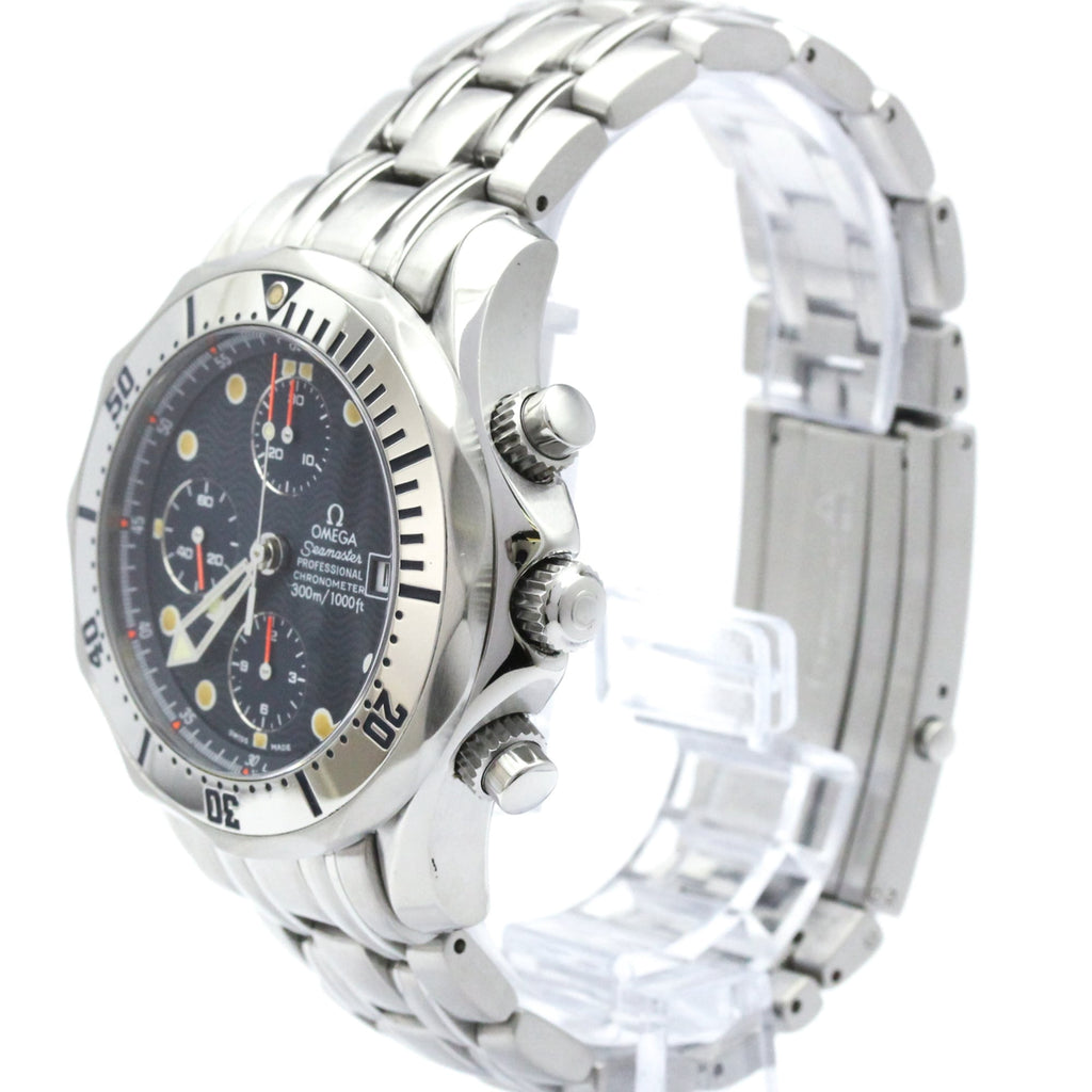 Pre-Owned OMEGA Seamaster Professional 300M Chronograph Watch 2598.80 Polished