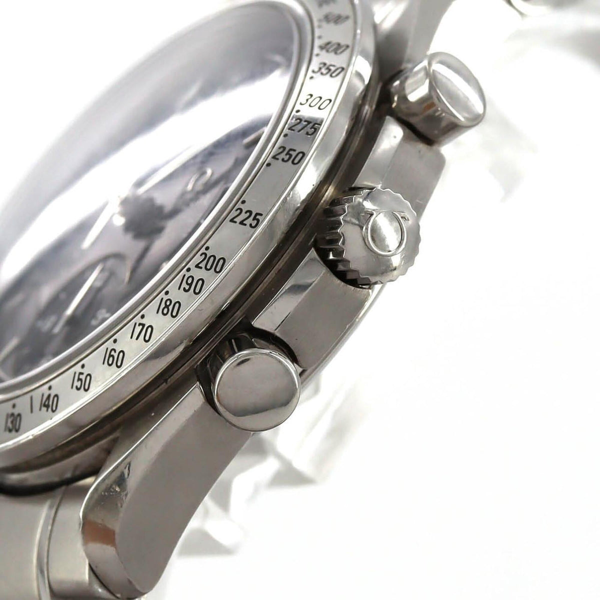 Pre-Owned Omega Speedmaster Date 3513.50 Stainless Steel Automatic Watch