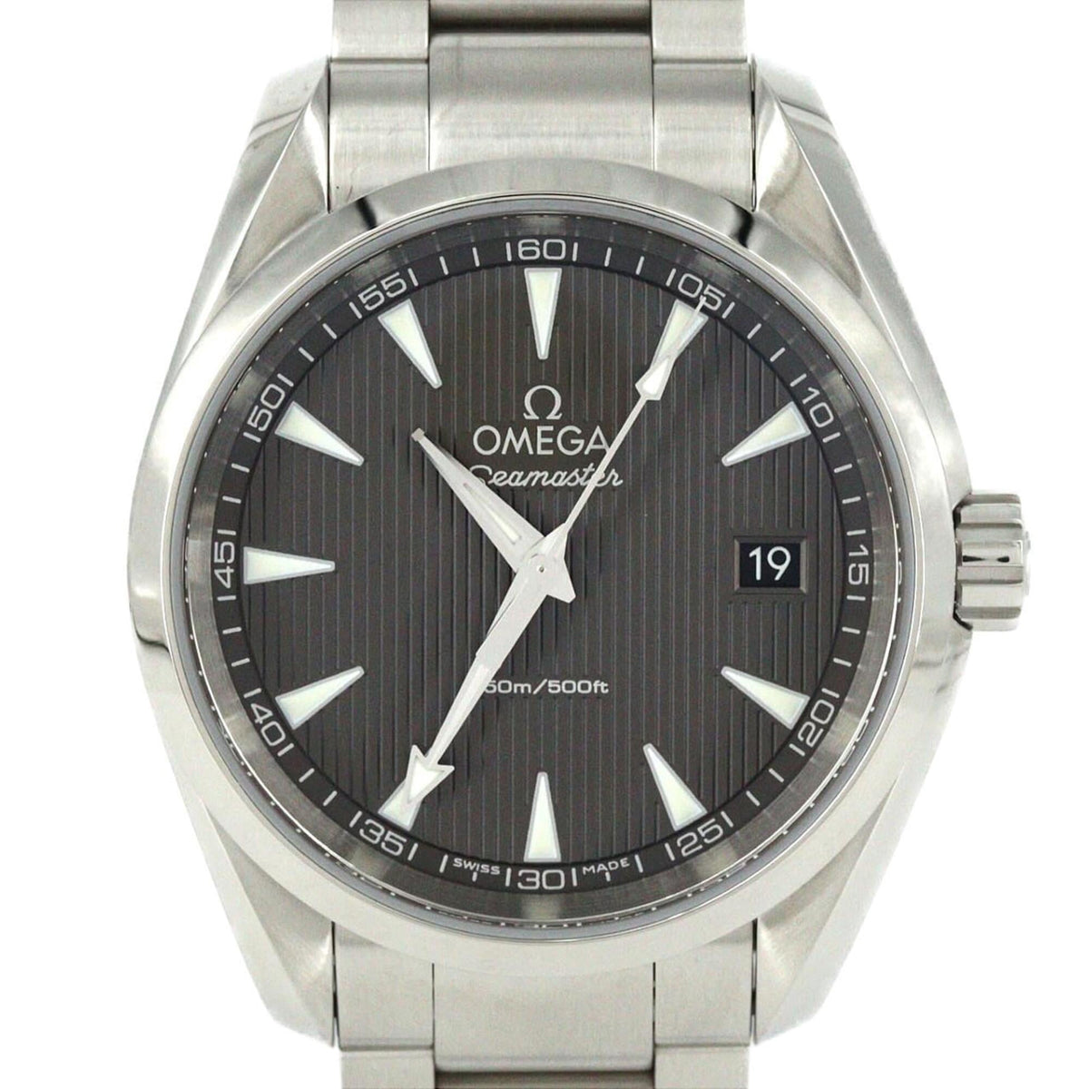 Pre-Owned Omega Seamaster Aqua Terra 231.10.39.60.06.001 Stainless Steel Quartz Watch