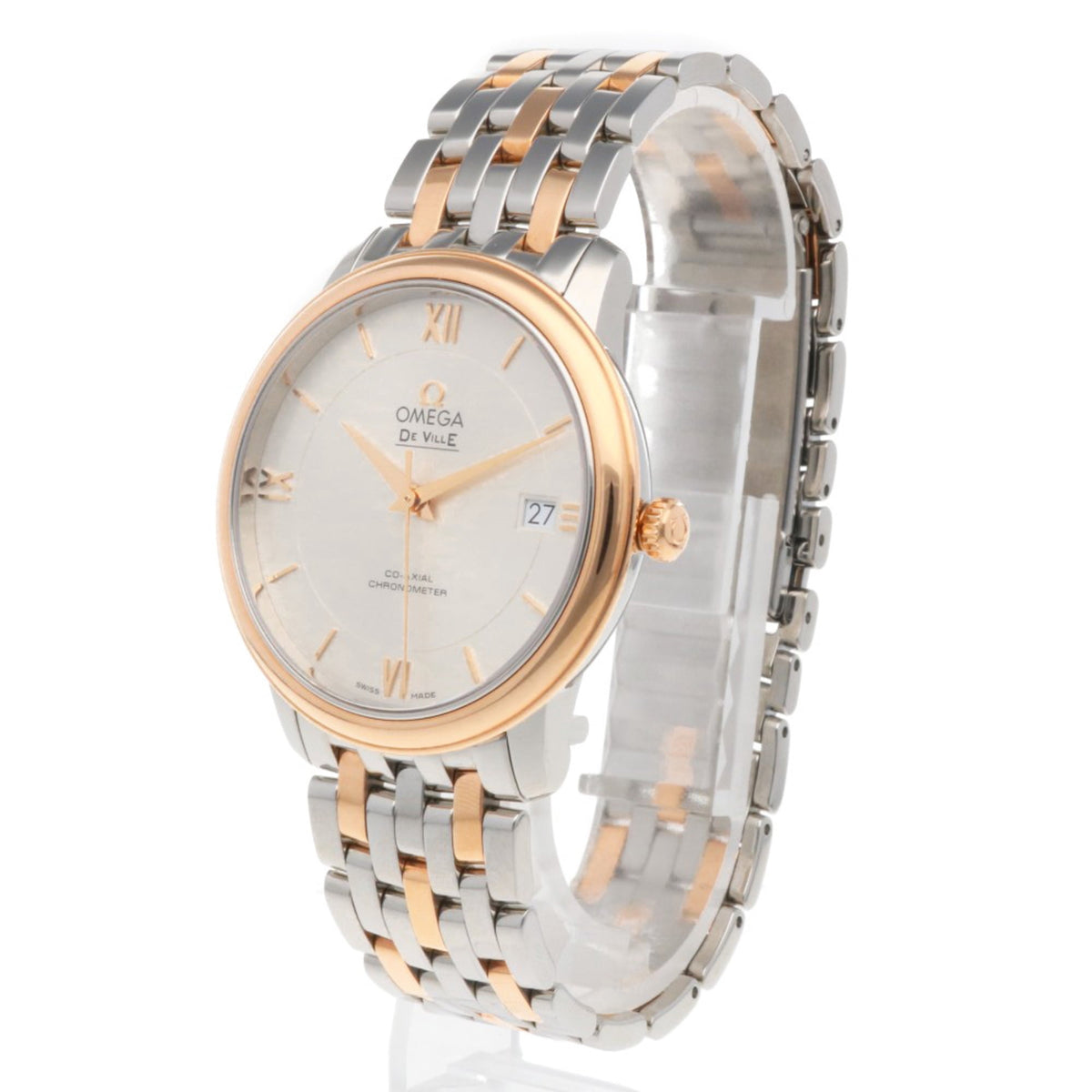 Pre-Owned Omega De Ville Prestige Watch, Stainless Steel, 42420372002002, Automatic Winding,...
