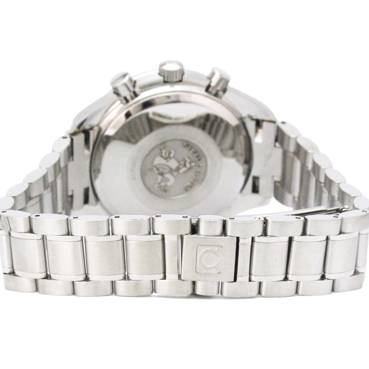 Pre-Owned OMEGA Speedmaster Date Steel Automatic Mens Watch 3513.50 Polished