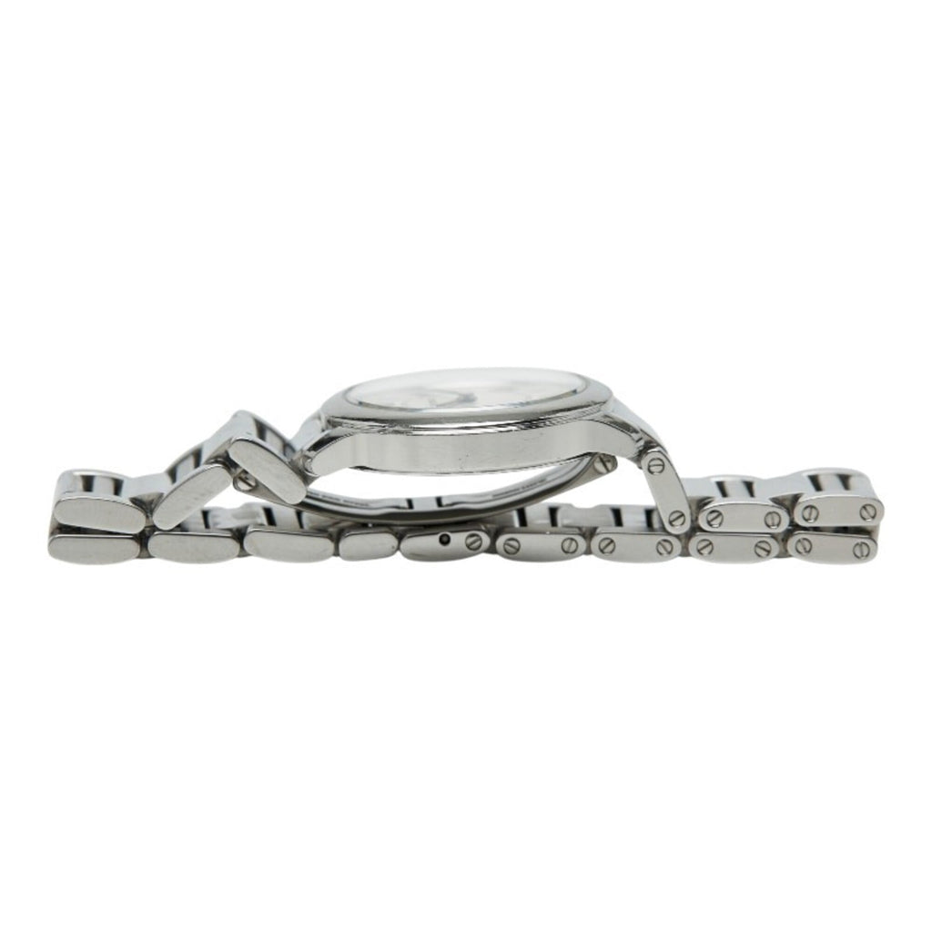 Pre-Owned Cartier Ronde Must de Online Exclusive Watch WSRN0033 Quartz White Dial Stainless...