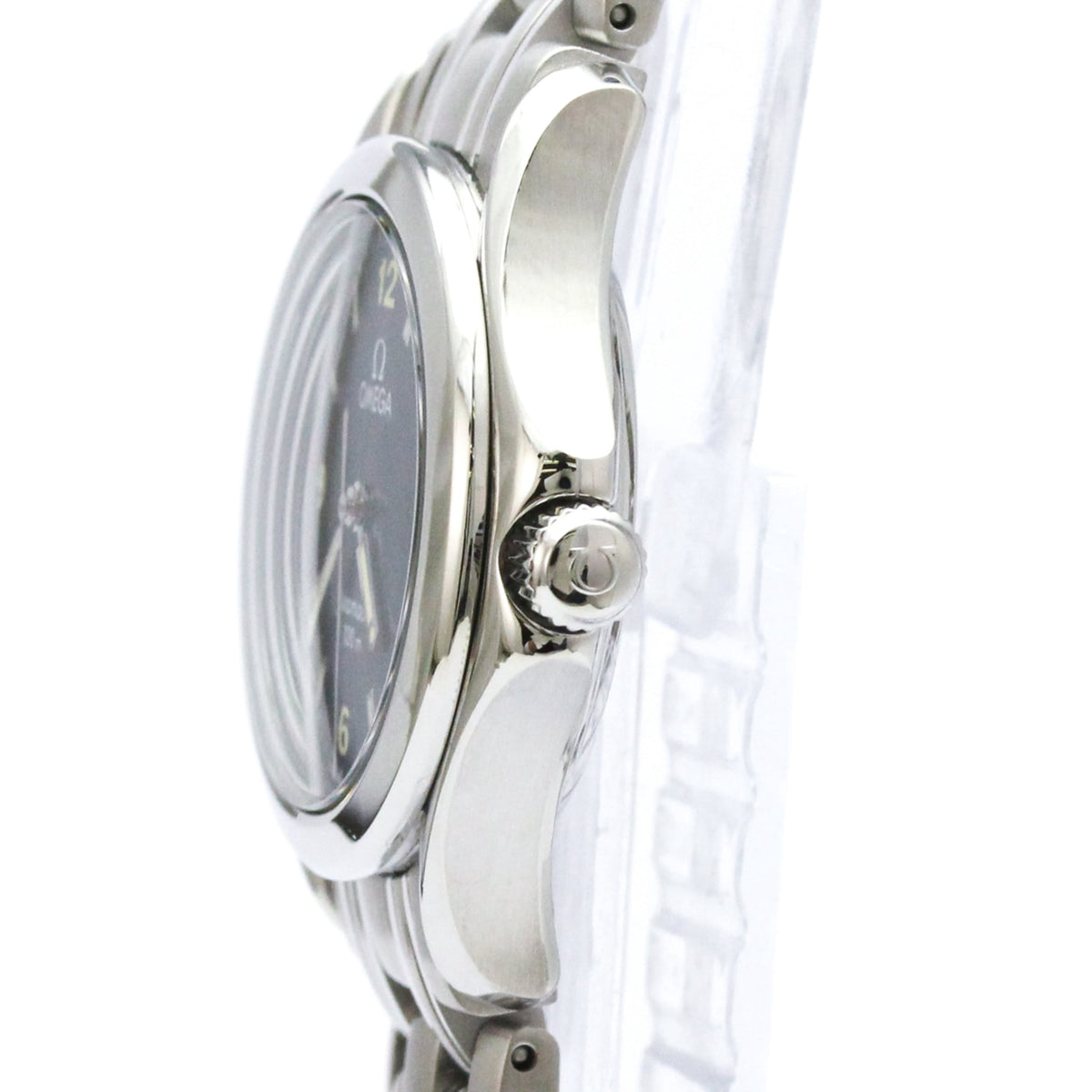 Pre-Owned OMEGA Seamaster 120M Steel Quartz Ladies Watch 2581.83 Polished
