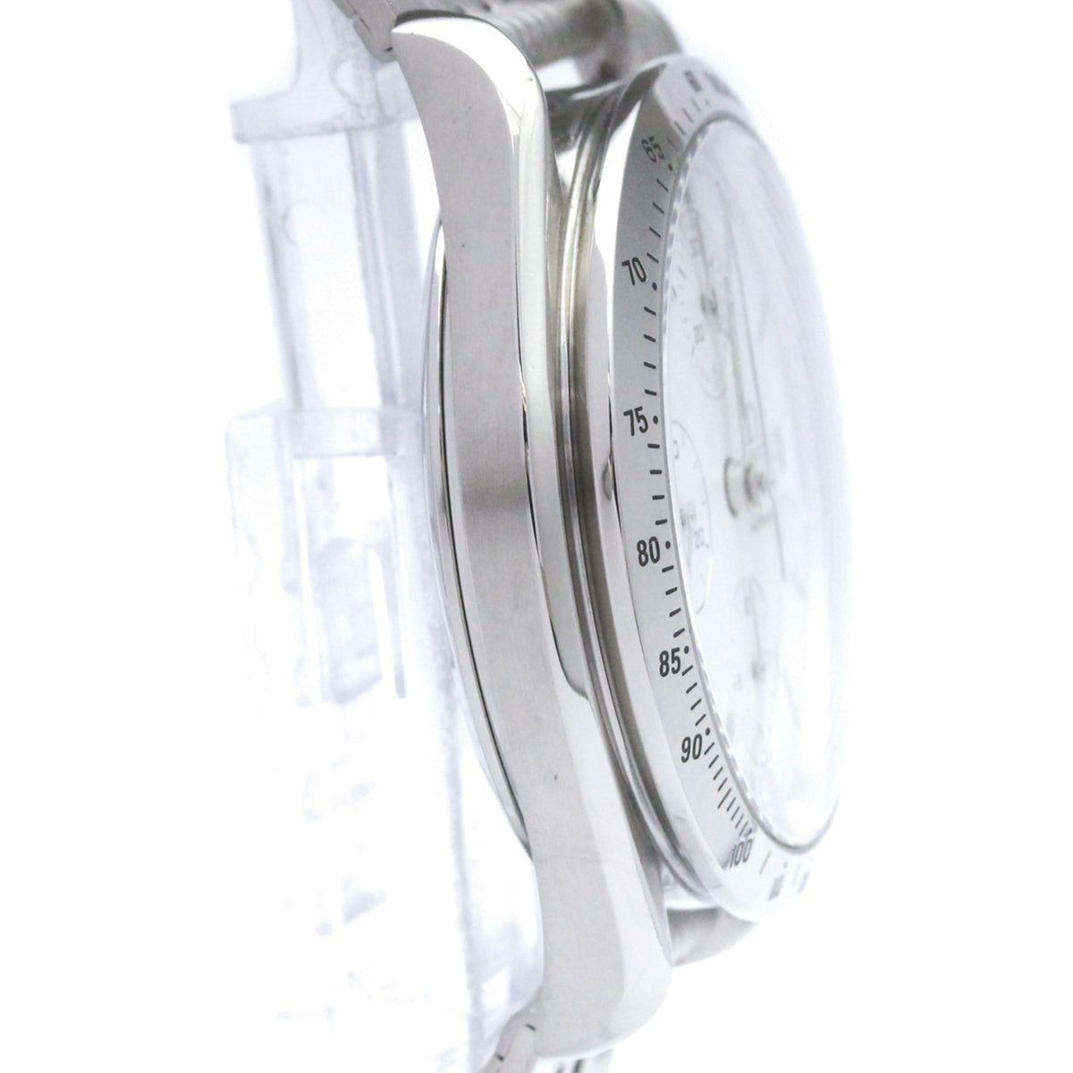 Pre-Owned OMEGA Speedmaster Date Steel Automatic Mens Watch 3511.20 Polished