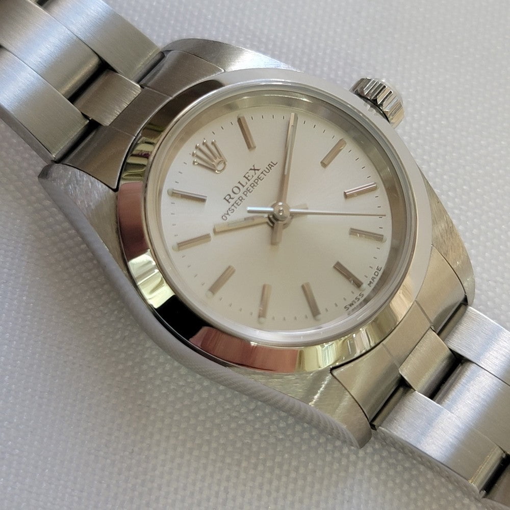Pre-Owned Rolex Oyster perpetual Ref 76080 SS Ladies Automatic 26mm circa 2000s RA734