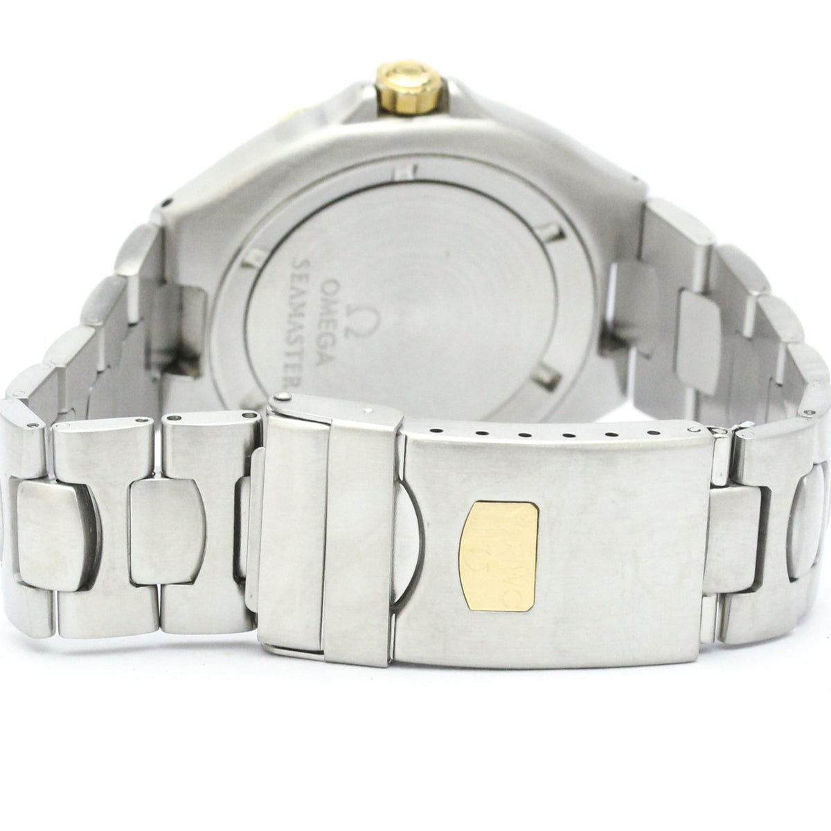 Pre-Owned OMEGA Seamaster Professional 200M Quartz Mens Watch 396.1042 Polished