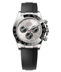 Pre-Owned Rolex Cosmograph Daytona 116519LN-0006 â€“ White Gold with Black Ceramic Bezel & Oysterflex Rubber Strap
