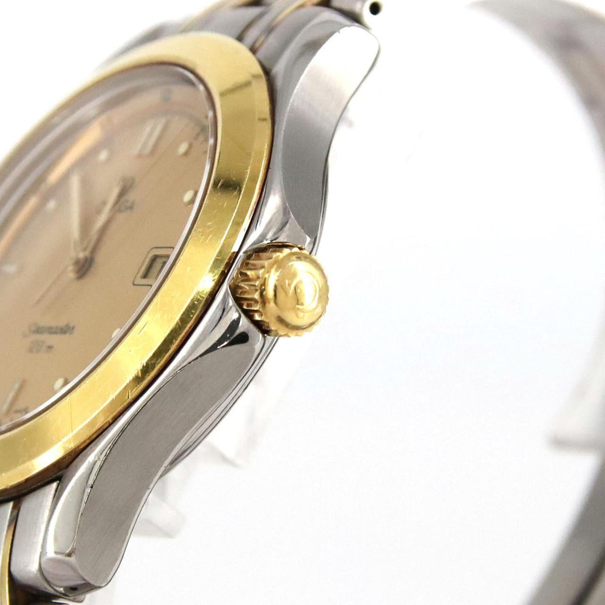 Pre-Owned Omega Seamaster 120 Two-Tone 2311.10 SSxYG Quartz Watch