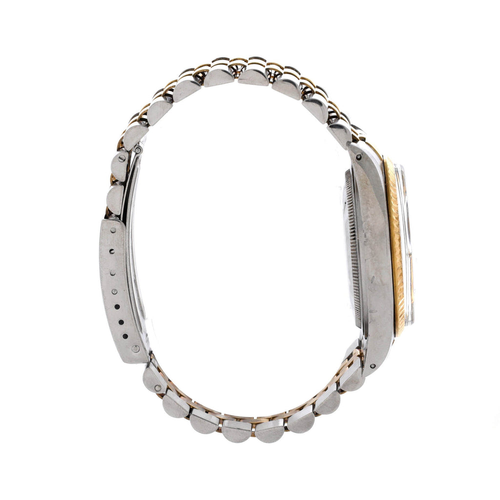 Pre-Owned Oyster Perpetual Datejust Automatic Watch Stainless Steel and Yellow Gold 36 By Rebag
