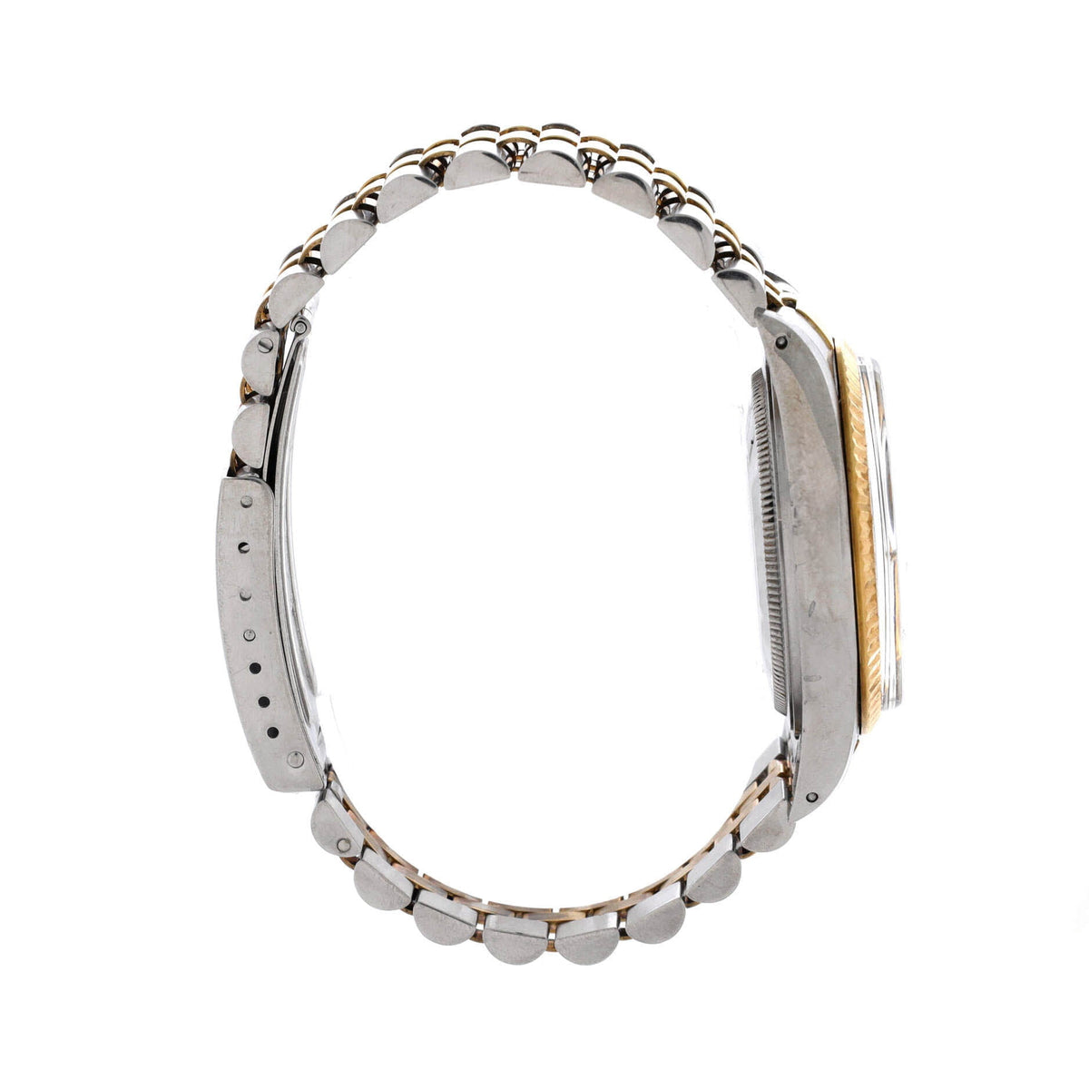 Pre-Owned Oyster Perpetual Datejust Automatic Watch Stainless Steel and Yellow Gold 36 By Rebag