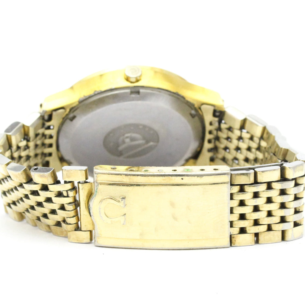 Pre-Owned OMEGA Constellation Electronic f300Hz Gold Plated Quartz Watch 198.0003