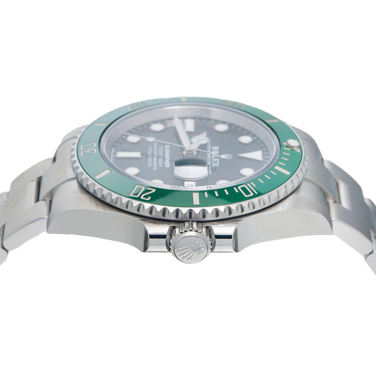 Pre-Owned Rolex Submariner Date 41MM 126610LV Starbucks / Cermit Black Dial Green Ceramic Bezel Stainless Steel Oyster Bracelet