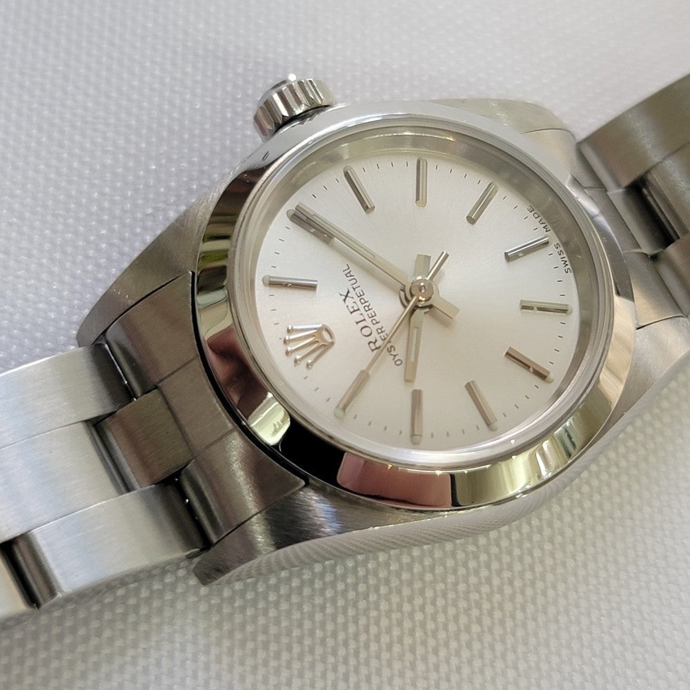 Pre-Owned Rolex Oyster perpetual Ref 76080 SS Ladies Automatic 26mm circa 2000s RA734