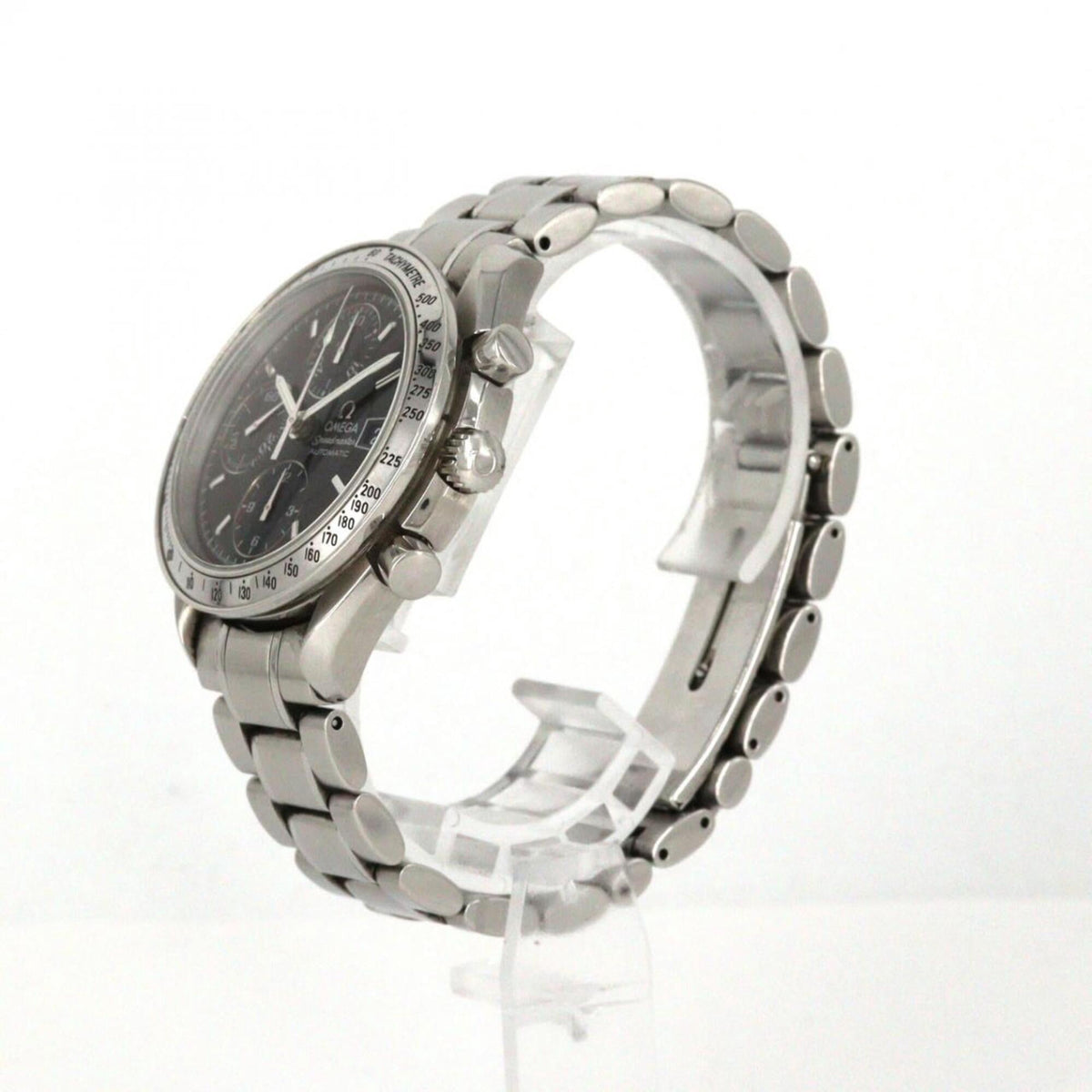 Pre-Owned Omega Speedmaster Date 3513.50 Stainless Steel Automatic Watch