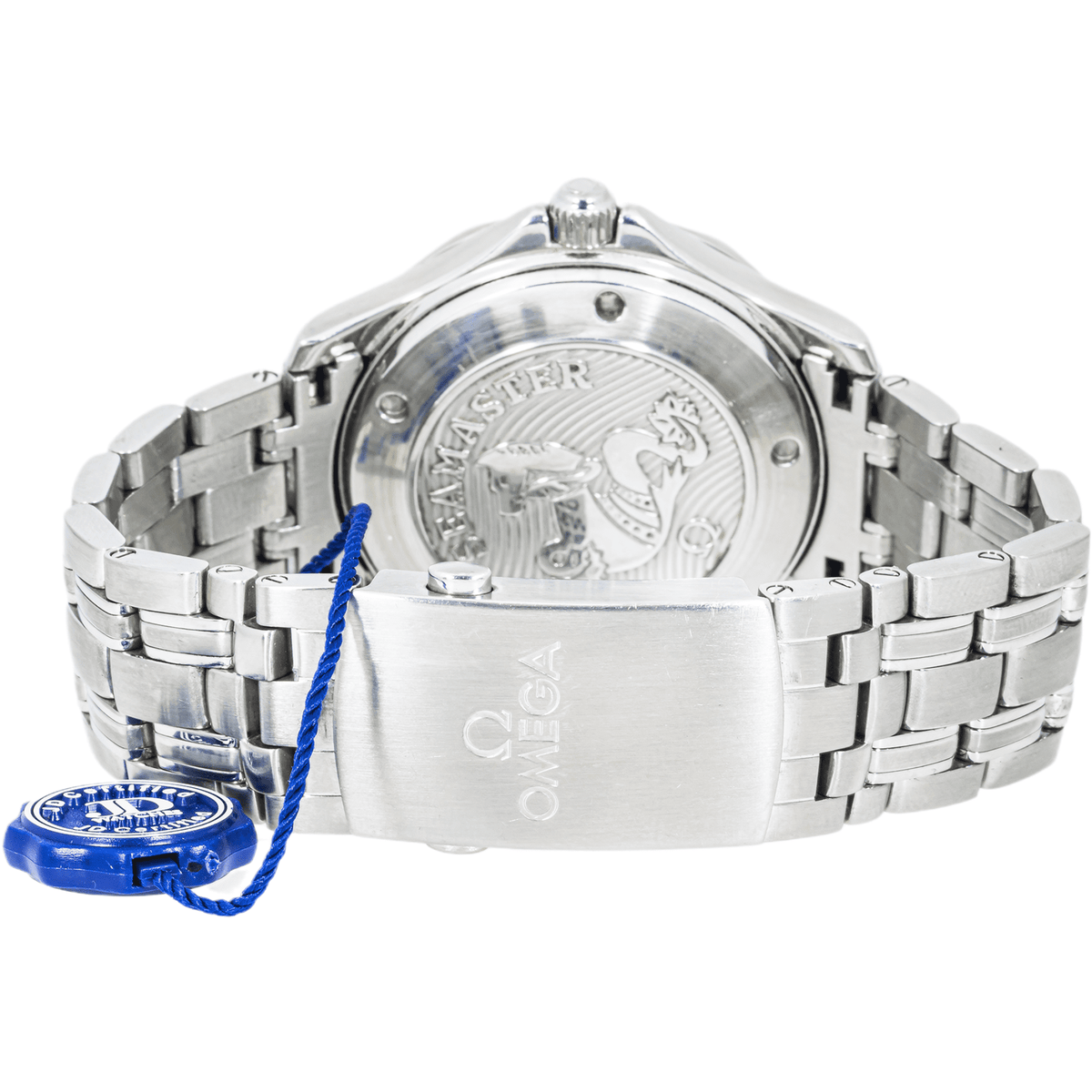Pre-Owned Omega Seamaster Diver 300M 41mm Blue Dial Stainless Steel Bracelet Watch