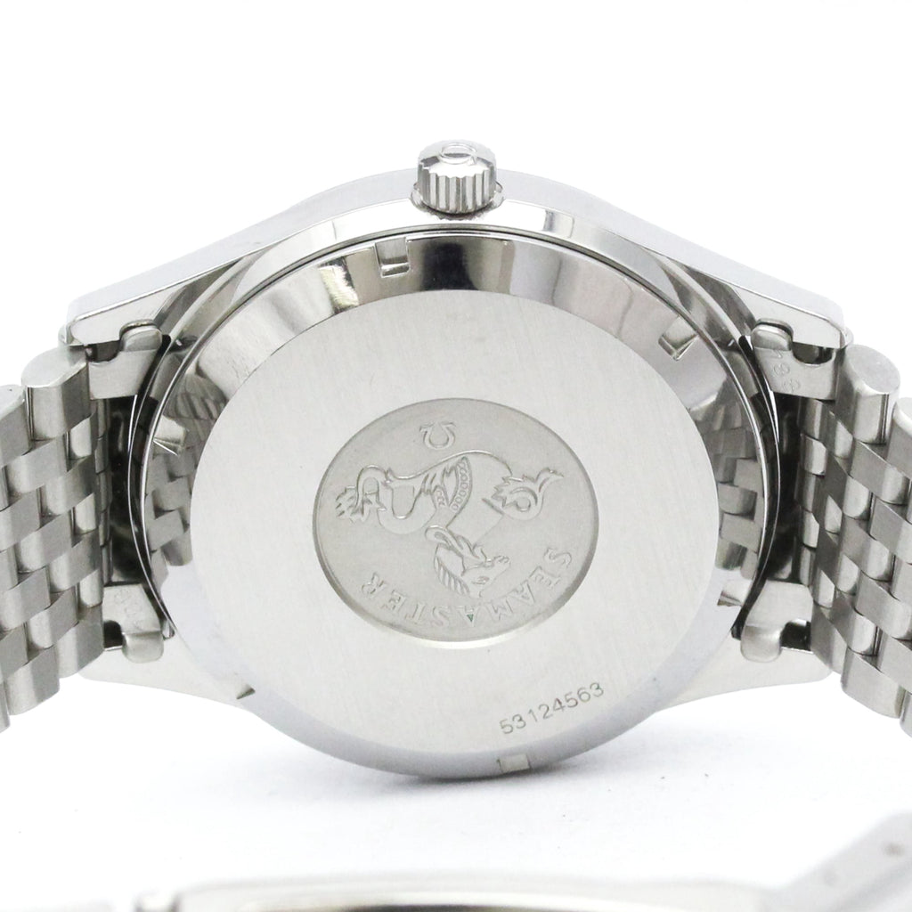 Pre-Owned Polished OMEGA Seamaster Day Date Cal 1020 Steel Mens Watch 166.0279 Vintage