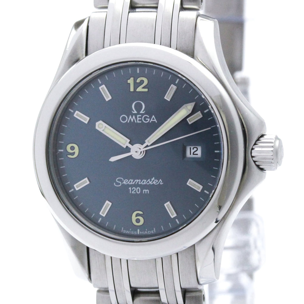 Pre-Owned OMEGA Seamaster 120M Steel Quartz Ladies Watch 2581.83 Polished