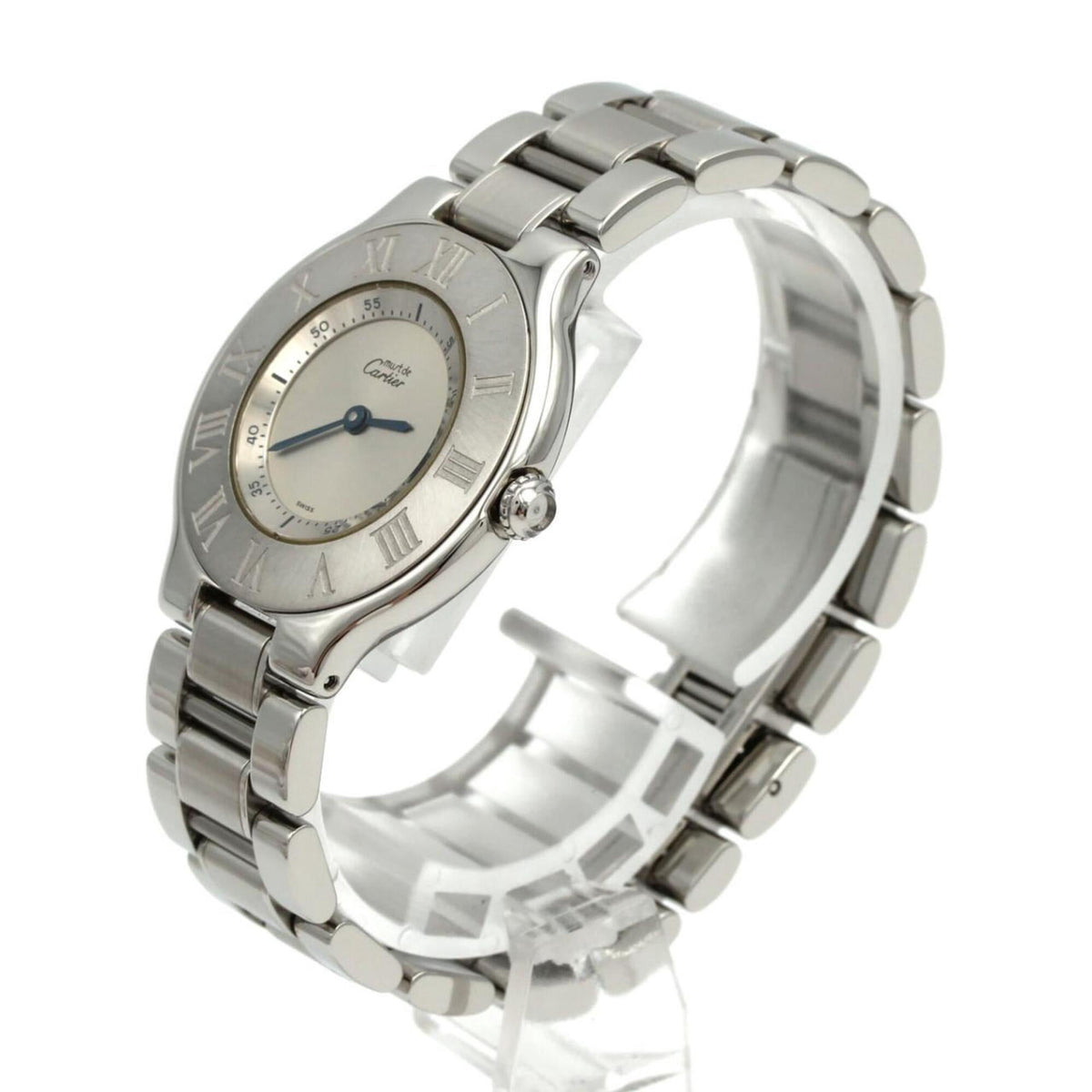 Pre-Owned Cartier Must 21LM W10110T2 SS Quartz Watch