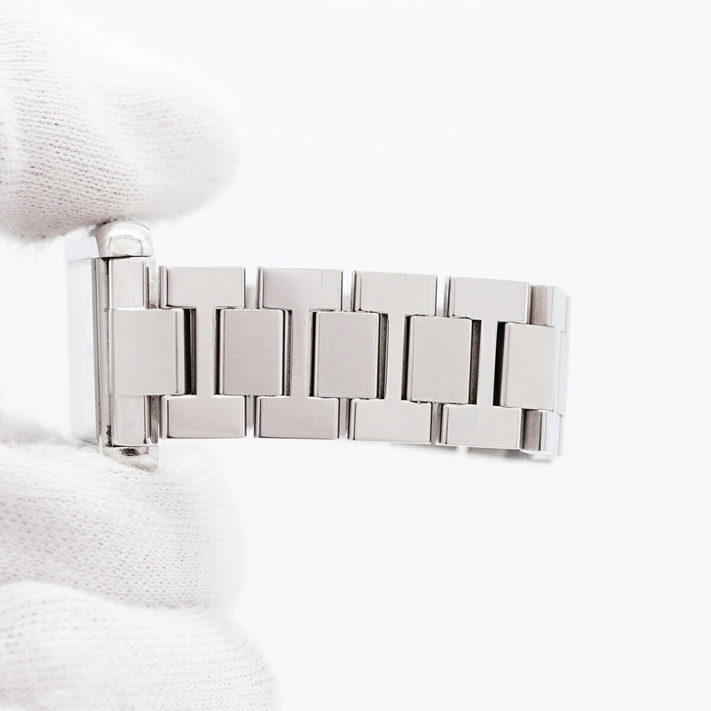 Pre-Owned Cartier Tank Solo SM W5200013 Silver Dial Women's Watch